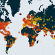 Image for article titled Watch outrage about Ferguson and Eric Garner explode on Twitter in this animated map